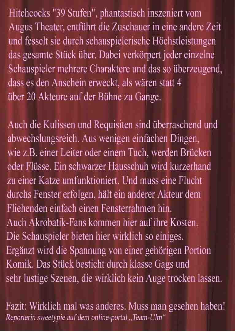 Rezension auf Team-Ulm